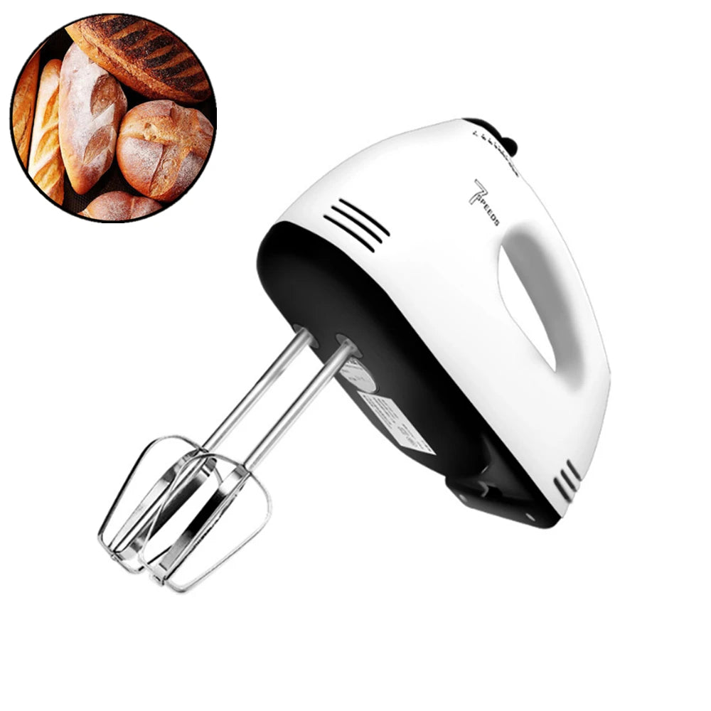 Mini 7-Speed Handheld Electric Egg Beater