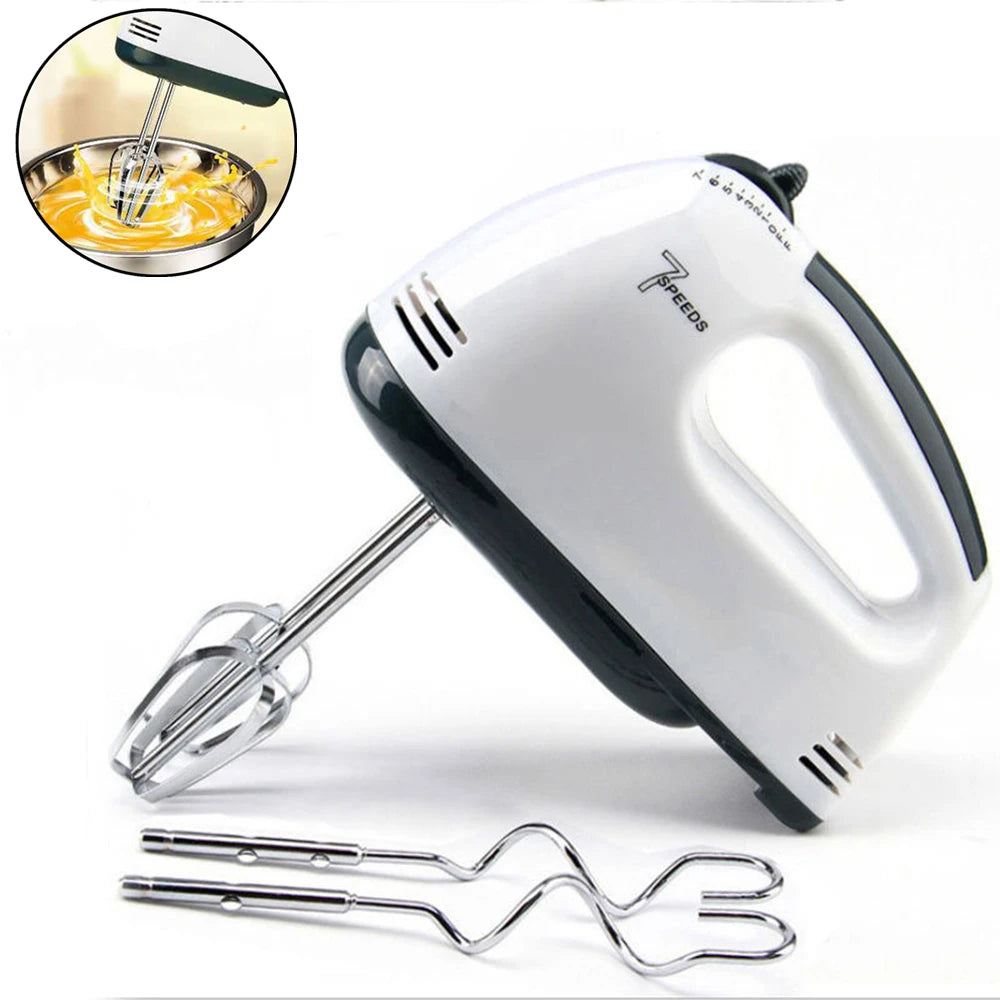 Mini 7-Speed Handheld Electric Egg Beater