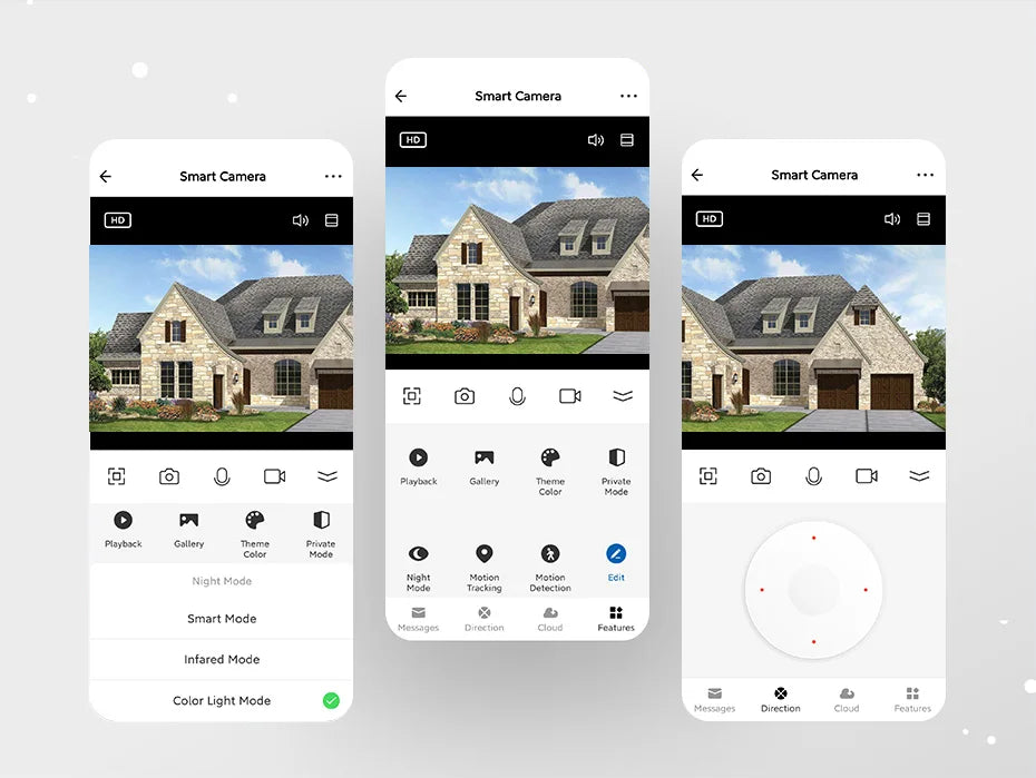 KERUI 10MP 5K Dual-Lens PTZ WiFi Security Camera
