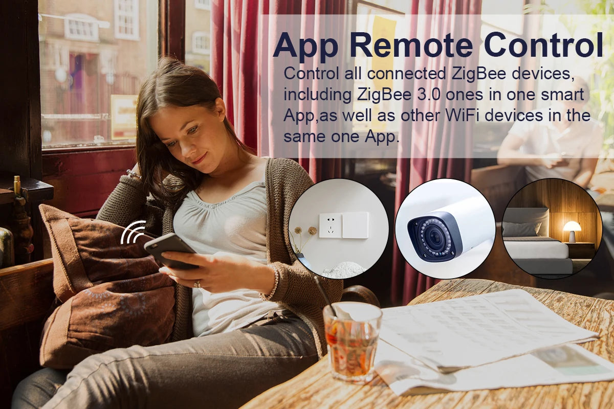 Tuya ZigBee 3.0 Smart Hub Gateway – Alexa & Google Compatible