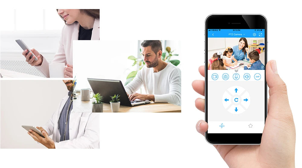 YCC365 Plus 1620P WiFi IP Camera – Smart Auto-Tracking Baby Monitor