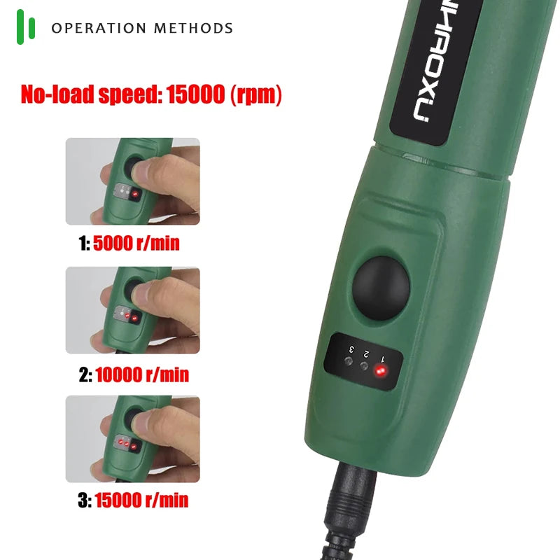 SHENHAOXU Mini Electric Engraving & Grinding Tool Set