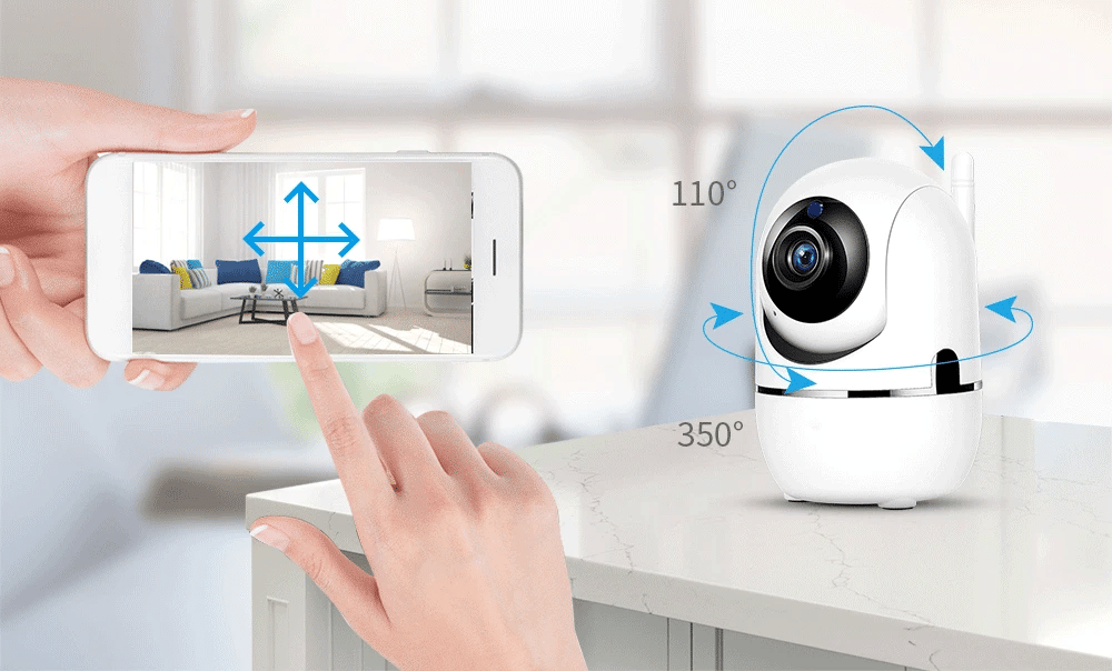 YCC365 Plus 1620P WiFi IP Camera – Smart Auto-Tracking Baby Monitor