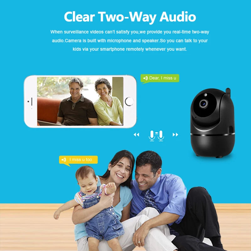 YCC365 Plus 1620P WiFi IP Camera – Smart Auto-Tracking Baby Monitor