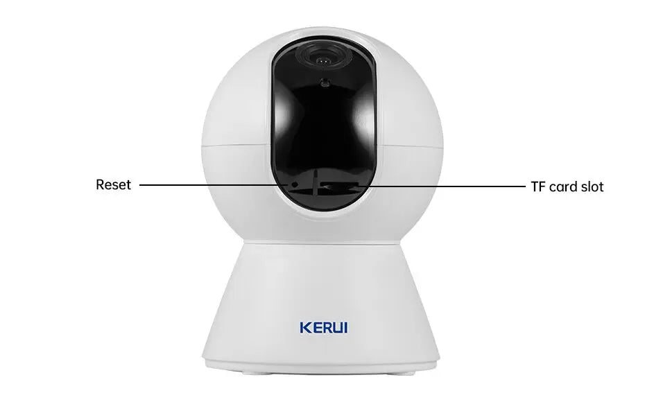 KERUI 4K Mini WiFi Indoor IP Camera – Tuya Smart Auto-Tracking CCTV