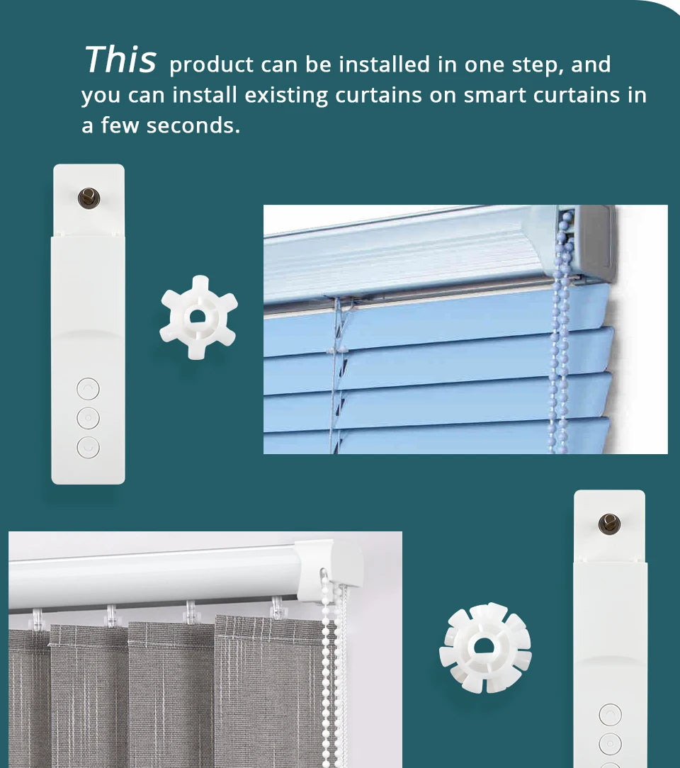 Zemismart Zigbee Smart Roller Shade Motor – Battery Powered