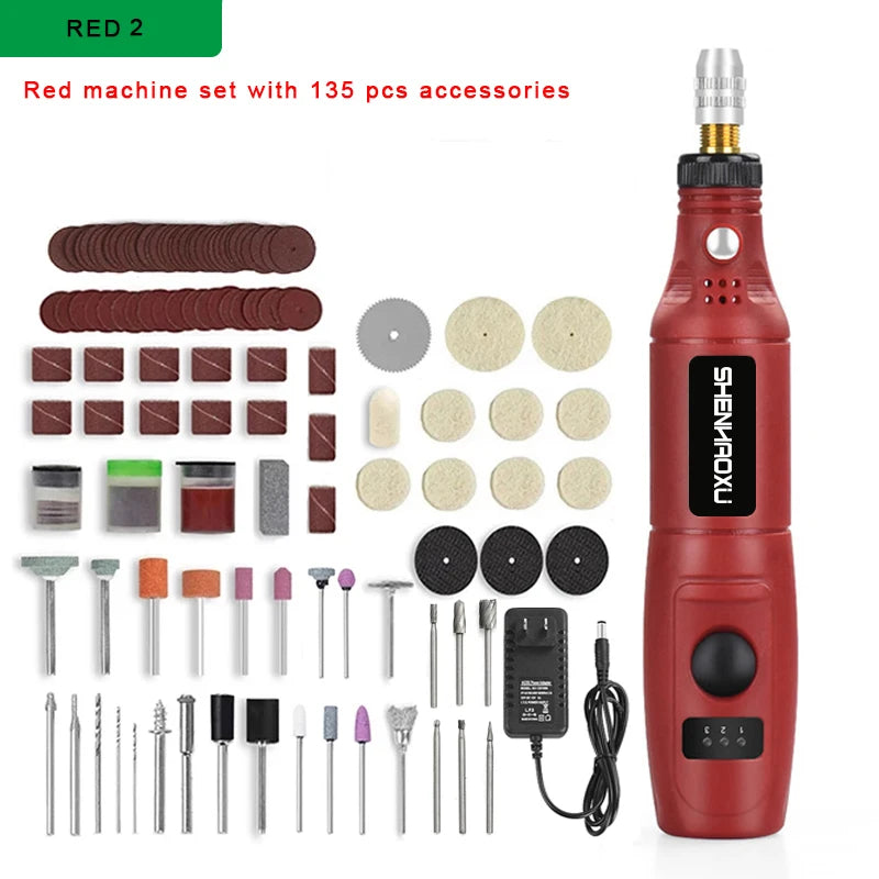 SHENHAOXU Mini Electric Engraving & Grinding Tool Set