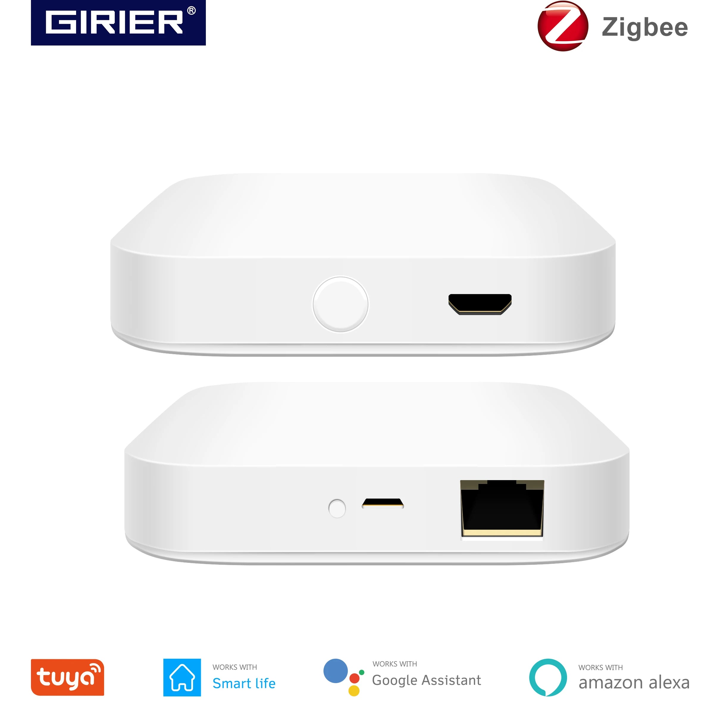 Tuya ZigBee 3.0 Smart Hub Gateway – Alexa & Google Compatible