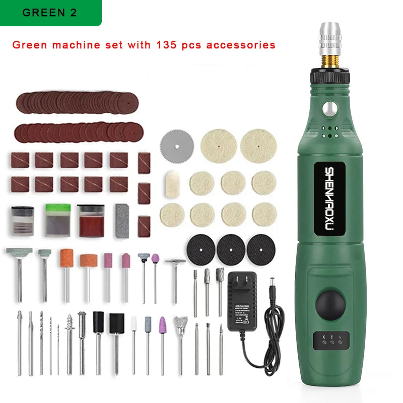 SHENHAOXU Mini Electric Engraving & Grinding Tool Set