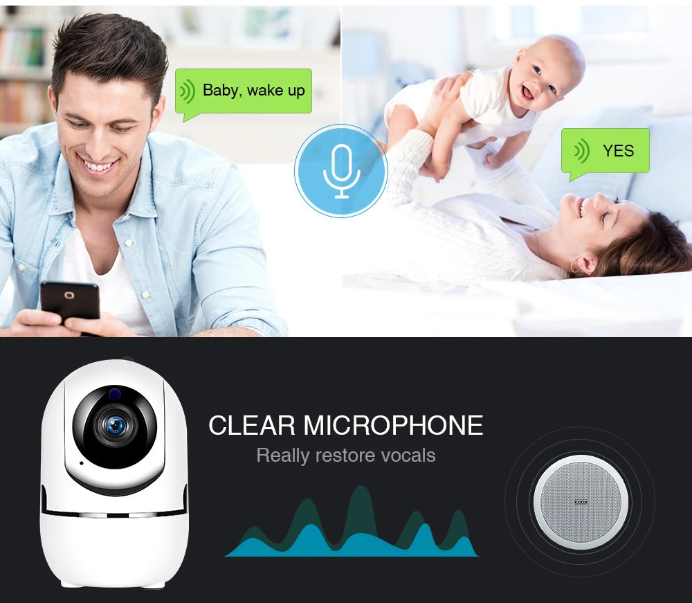 YCC365 Plus 1620P WiFi IP Camera – Smart Auto-Tracking Baby Monitor