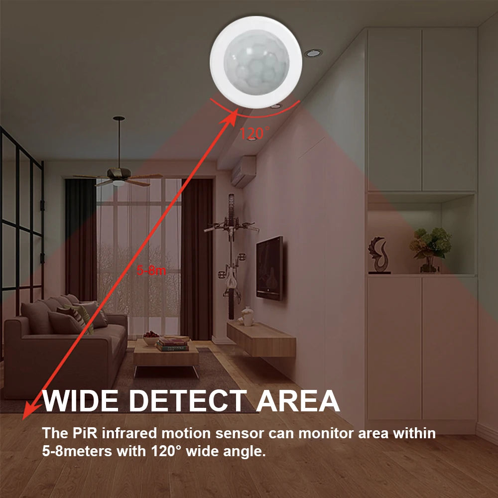 Tuya ZigBee PIR Motion Sensor – Smart Human Body Detector