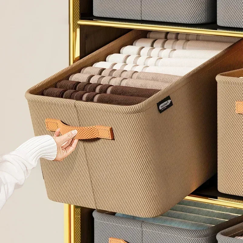 ççççThickened Clothes Organizer Box – Wardrobe & Drawer Storage
