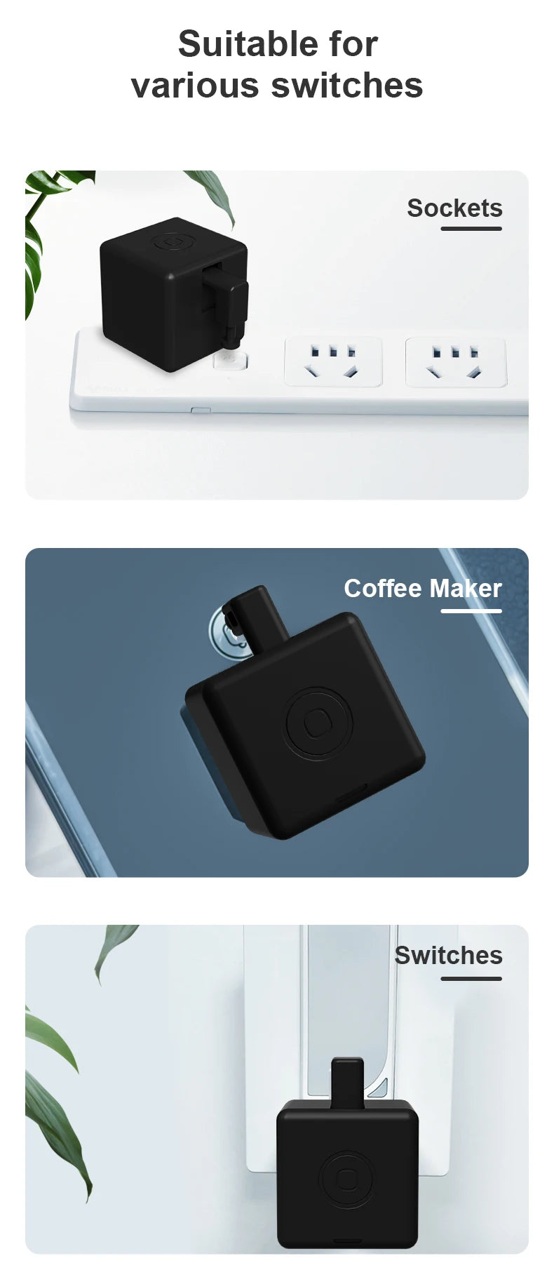 Tuya ZigBee Smart Fingerbot – Button Pusher Robot for Smart Control