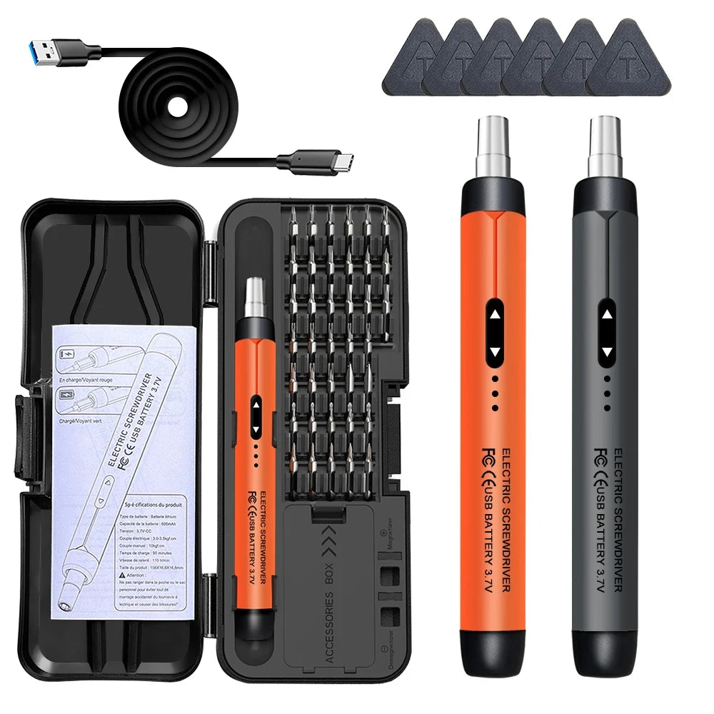Cordless Electric Precision Screwdriver Set