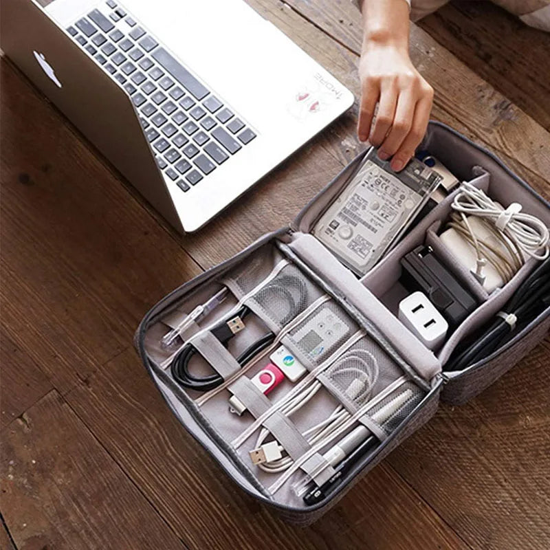 Waterproof Portable Cable Storage Organizer Bag