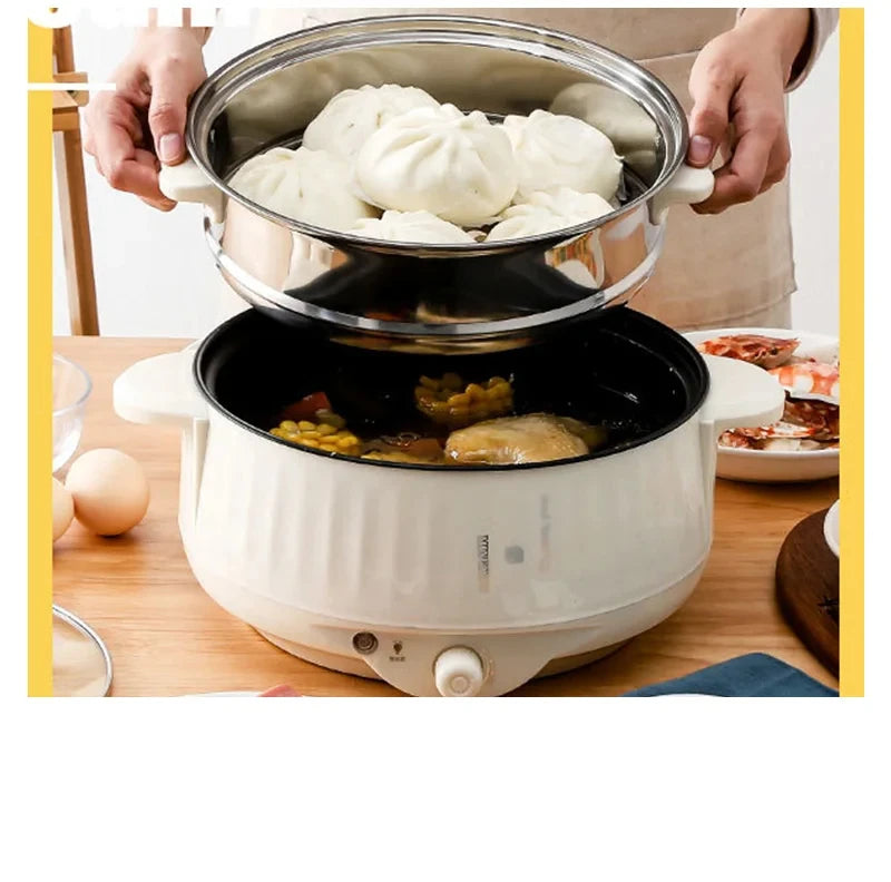 Double Layer Non-Stick Rice Cooker & Hot Pot