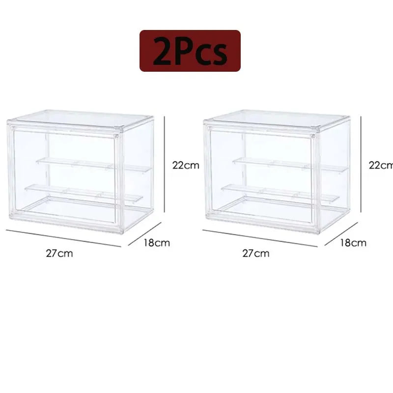Clear Acrylic Storage Organizer Box – Large Capacity Display Case