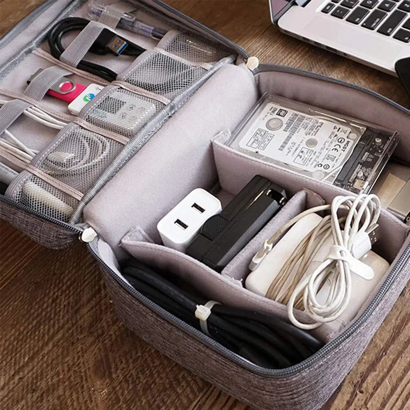 Waterproof Portable Cable Storage Organizer Bag