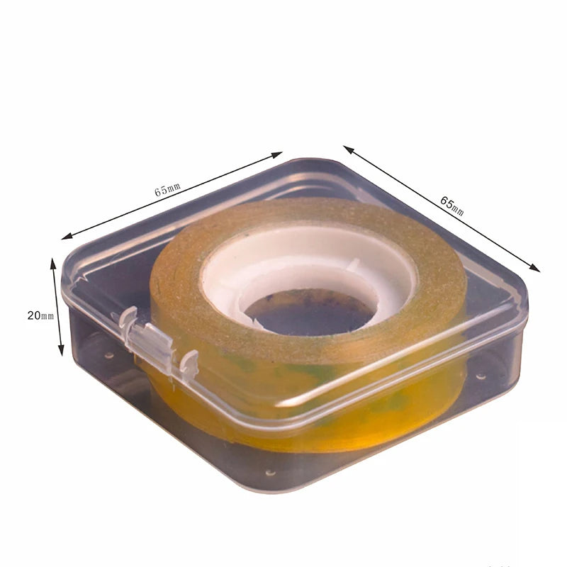Mini Rectangular Plastic Storage Box – Translucent Jewelry Case