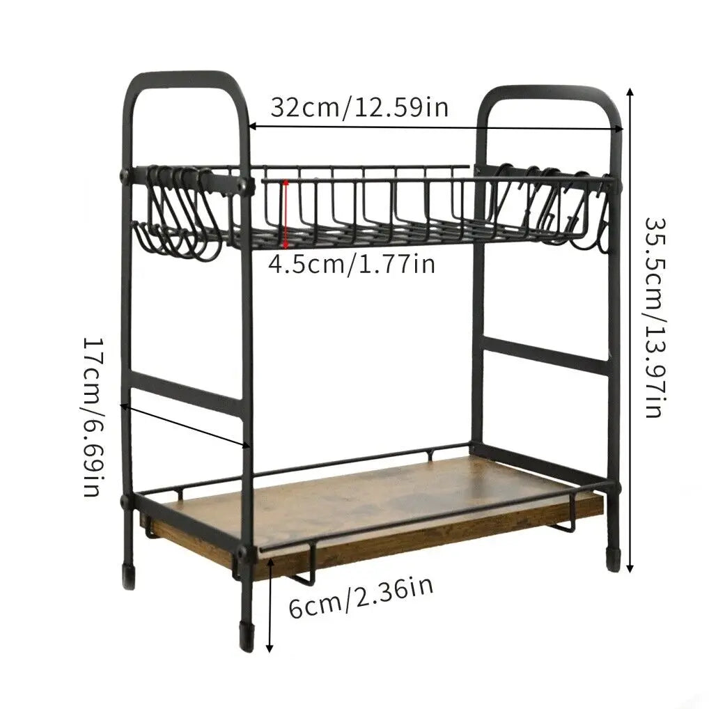 Coffee Mug Tree Holder Stand with 12 Hooks