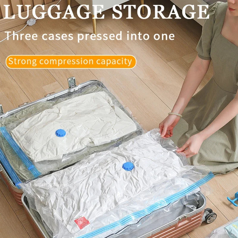 3/5PCS Vacuum Storage Bags for Clothes & Bedding