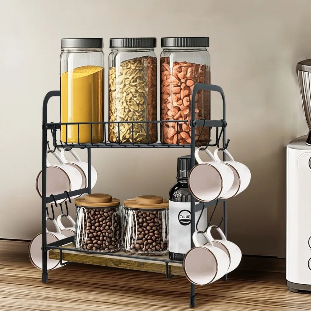 Coffee Mug Tree Holder Stand with 12 Hooks