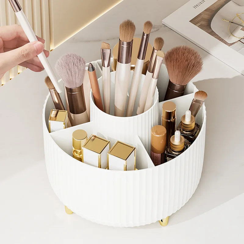 360° Rotating Makeup Organizer