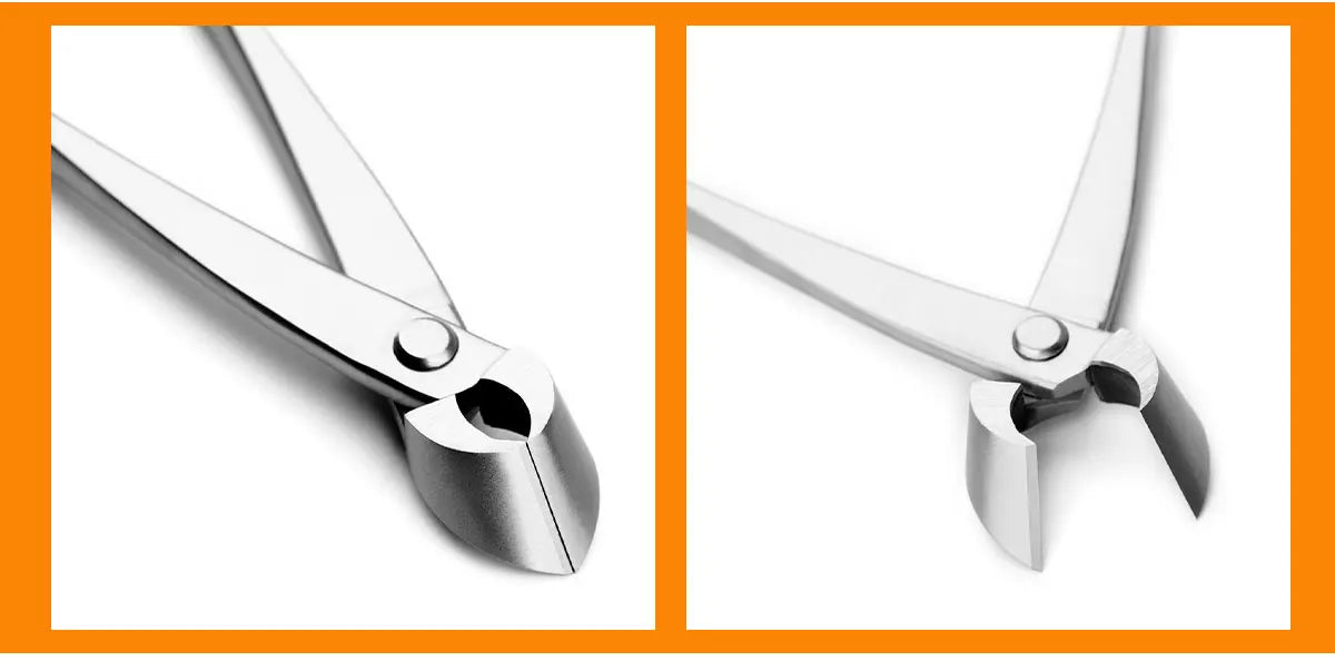Straight Edge Bonsai Branch Cutter – 3Cr13 Steel