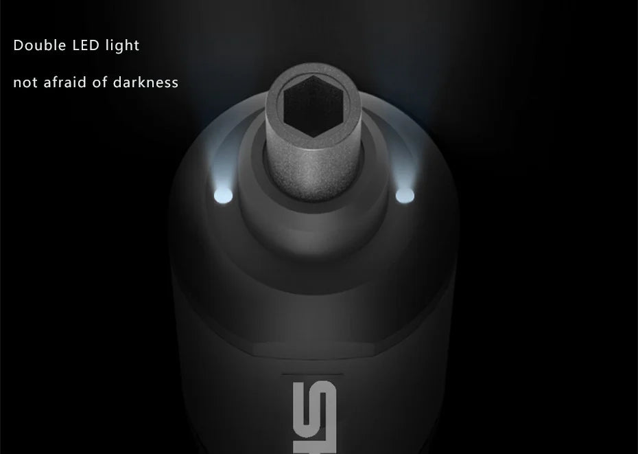 3.6V Cordless Electric Screwdriver Set – Rechargeable Mini Drill