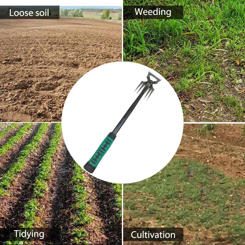 Multi-Tine Hand Weeder Tool (5/6/11 Tines)