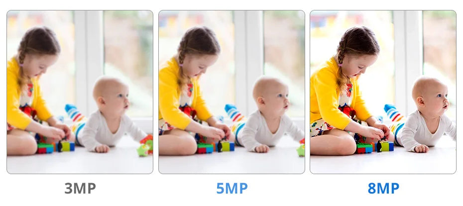 Fuers 8MP 4K Indoor WiFi IP Camera – Tuya Smart Auto-Tracking Baby Monitor