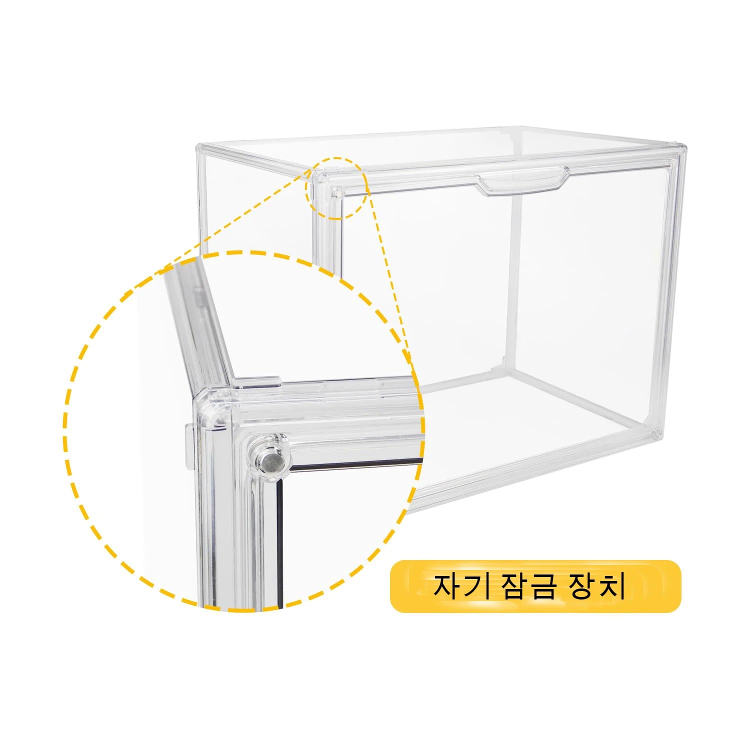 Clear Acrylic Storage Organizer Box – Large Capacity Display Case