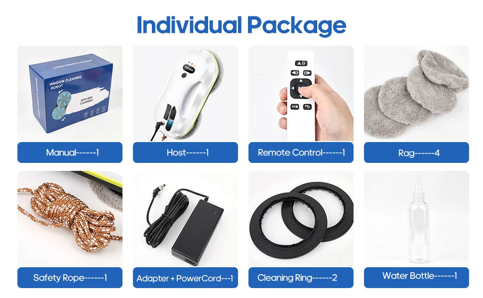 Automatic Window Cleaning Robot with Water Spray