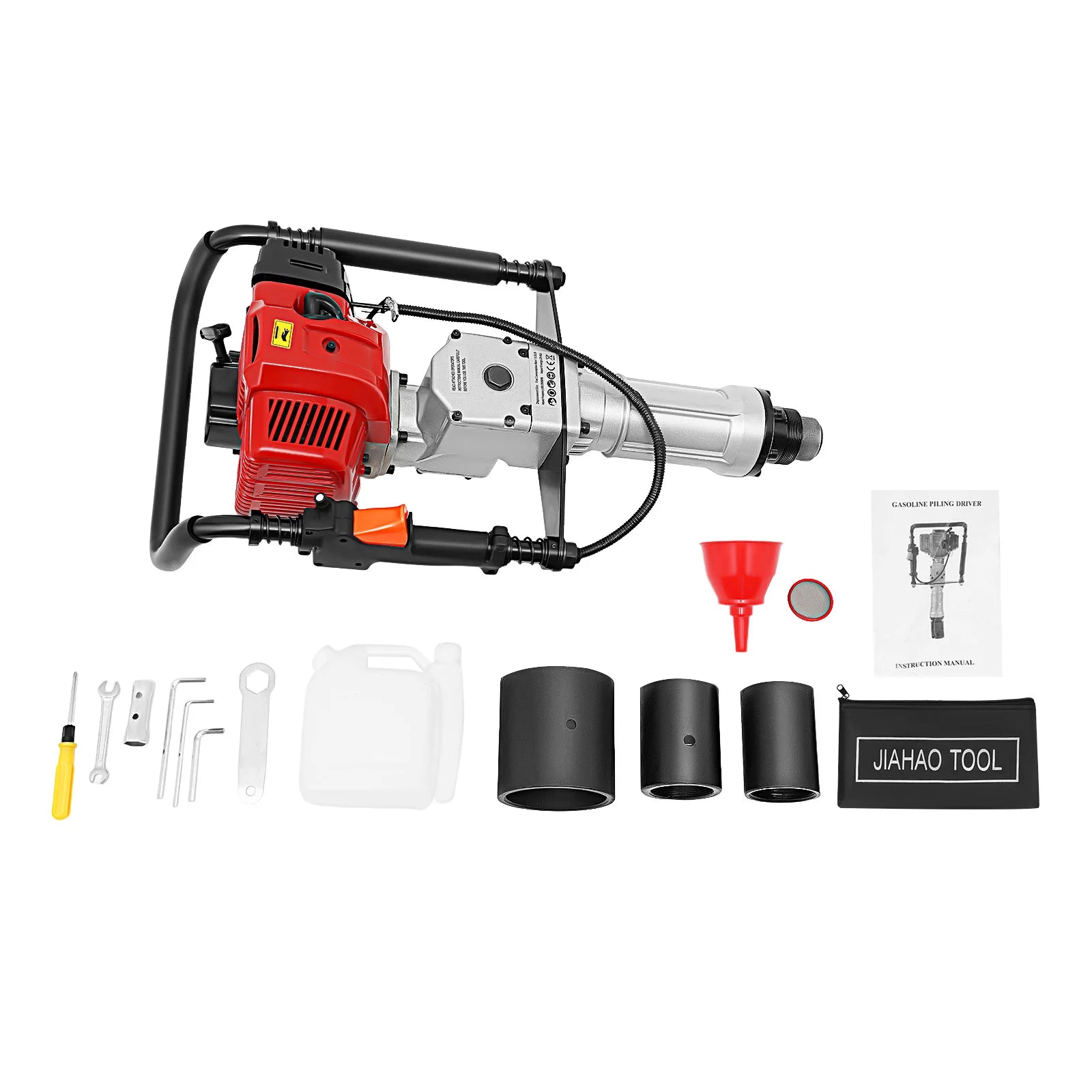 52CC Gas Post Driver Kit – 2-Stroke 1900W, 6500RPM