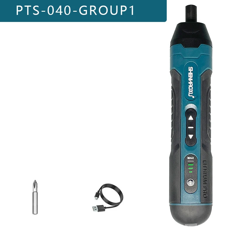 3.6V Cordless Electric Screwdriver Set – Rechargeable Mini Drill