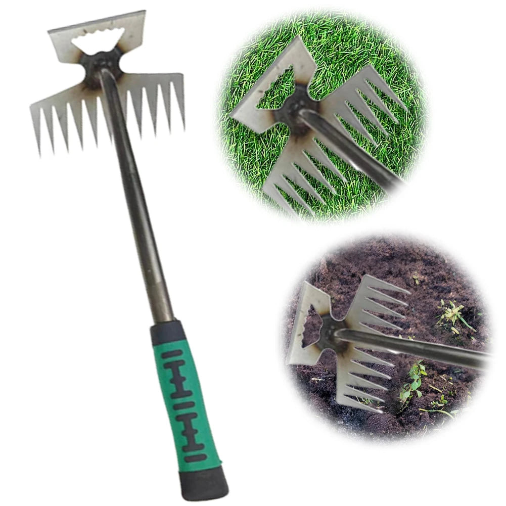 Multi-Tine Hand Weeder Tool (5/6/11 Tines)