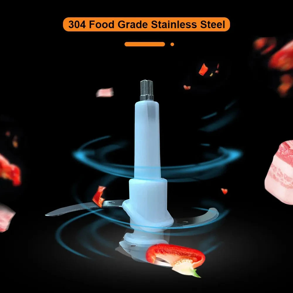 Electric Meat Grinder & Food Chopper Stainless Steel