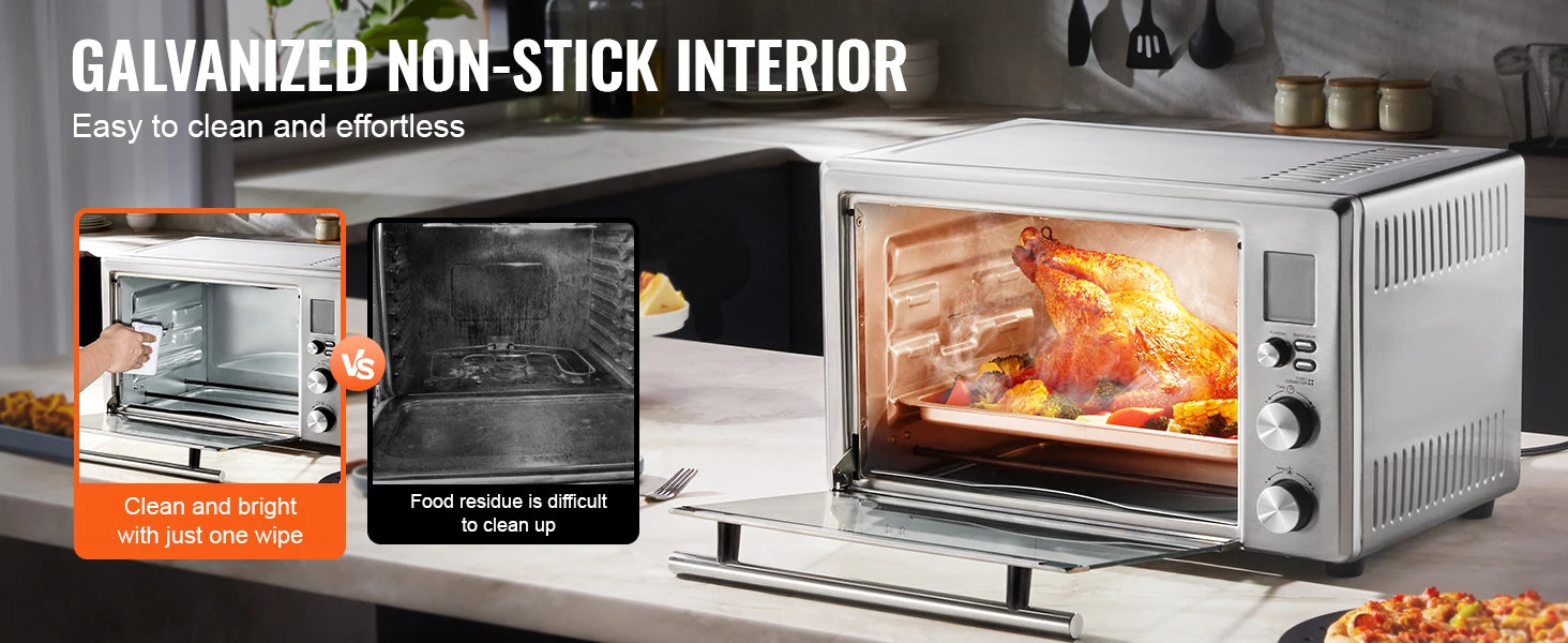 SucceBuy 10-in-1 Countertop Convection Oven 28L