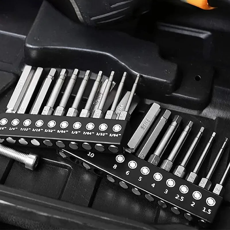 Magnetic Hex Head Allen Wrench Bit Set – Metric & SAE