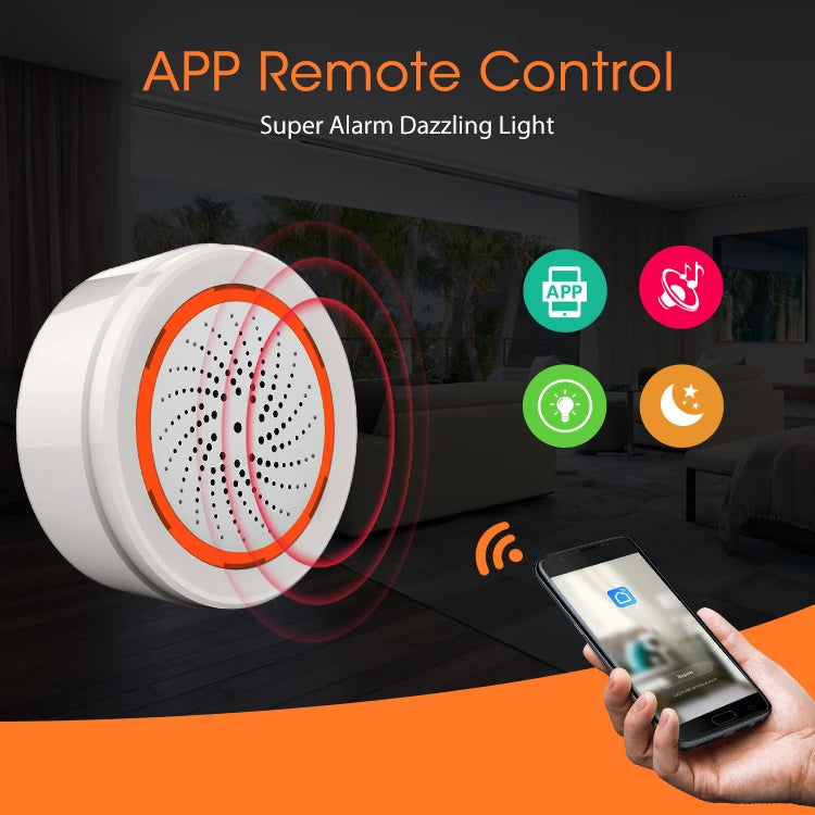 Smart Home Siren Alarm System