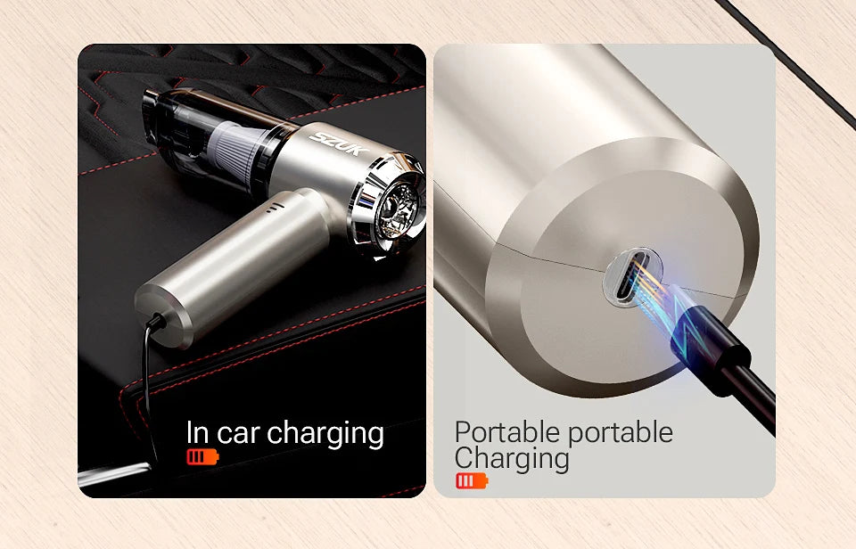 SZUK C012MAX Wireless Handheld Car Vacuum