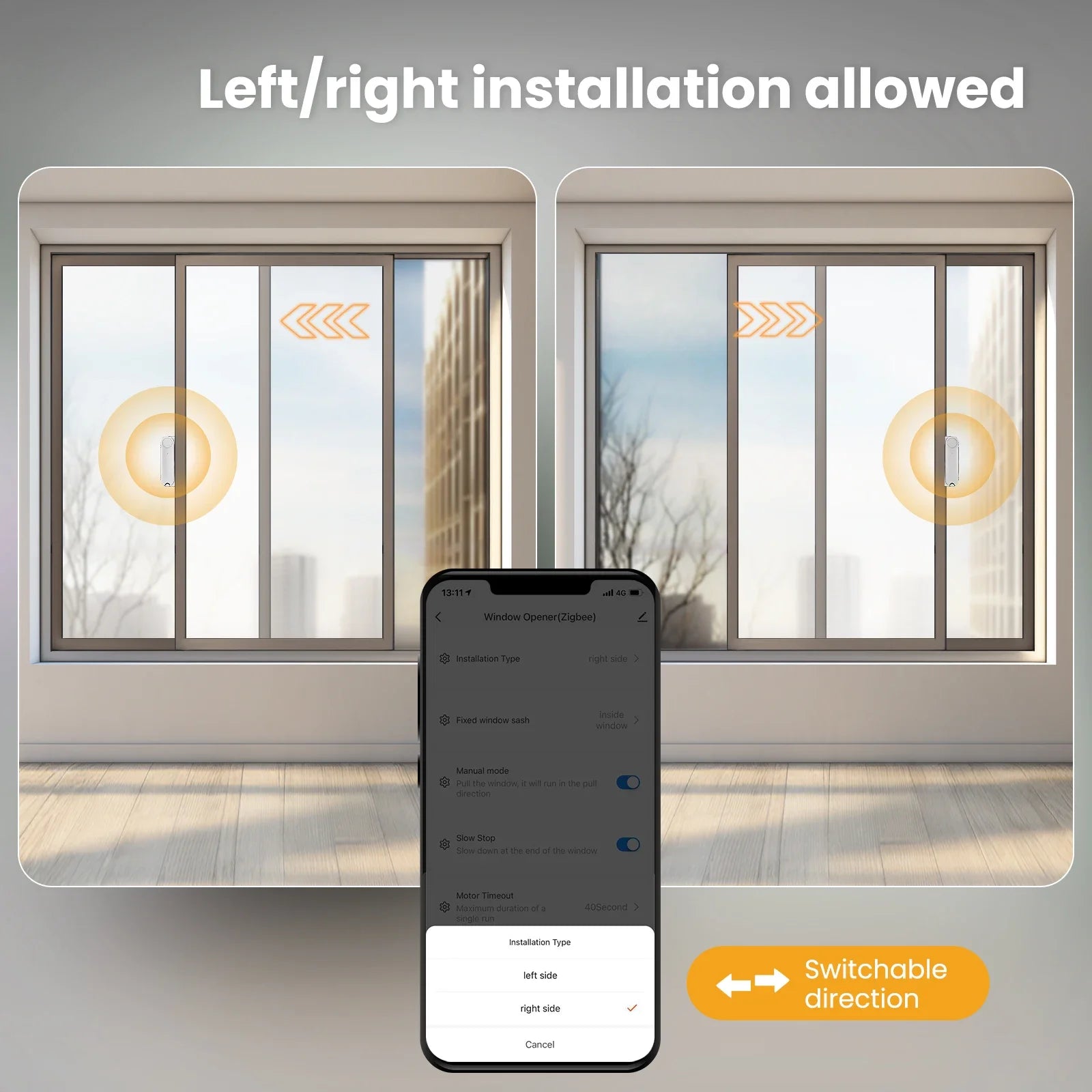 MOES ZigBee Smart Window Opener – Solar & App Controlled