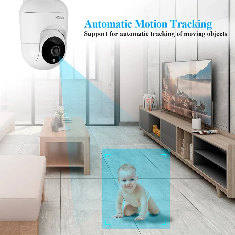 Fuers 5MP Tuya WiFi Indoor IP Camera