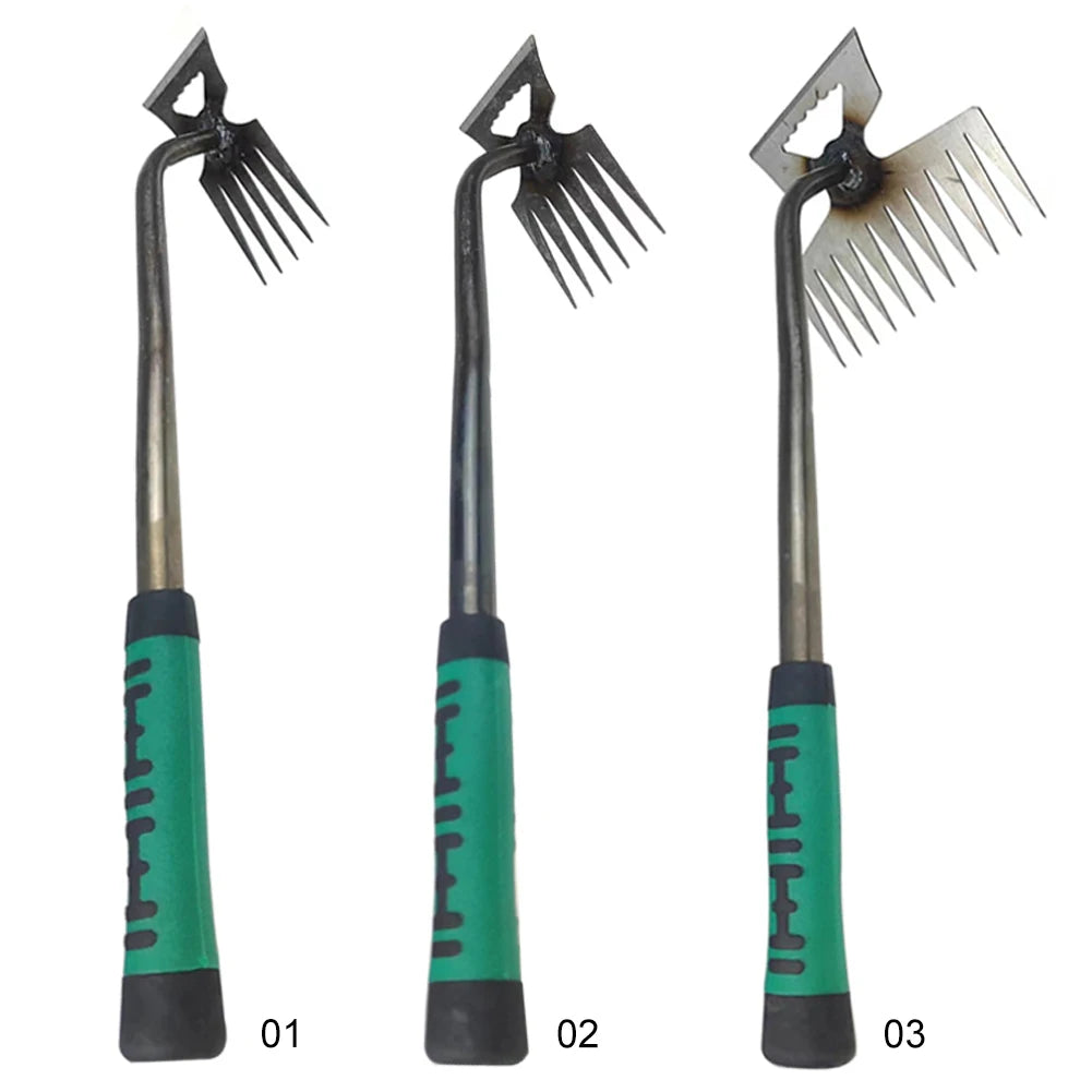 Multi-Tine Hand Weeder Tool (5/6/11 Tines)