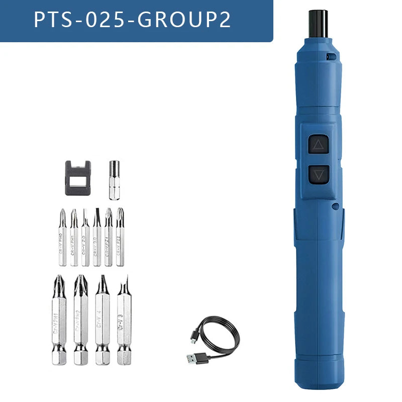 3.6V Cordless Electric Screwdriver Set – Rechargeable Mini Drill