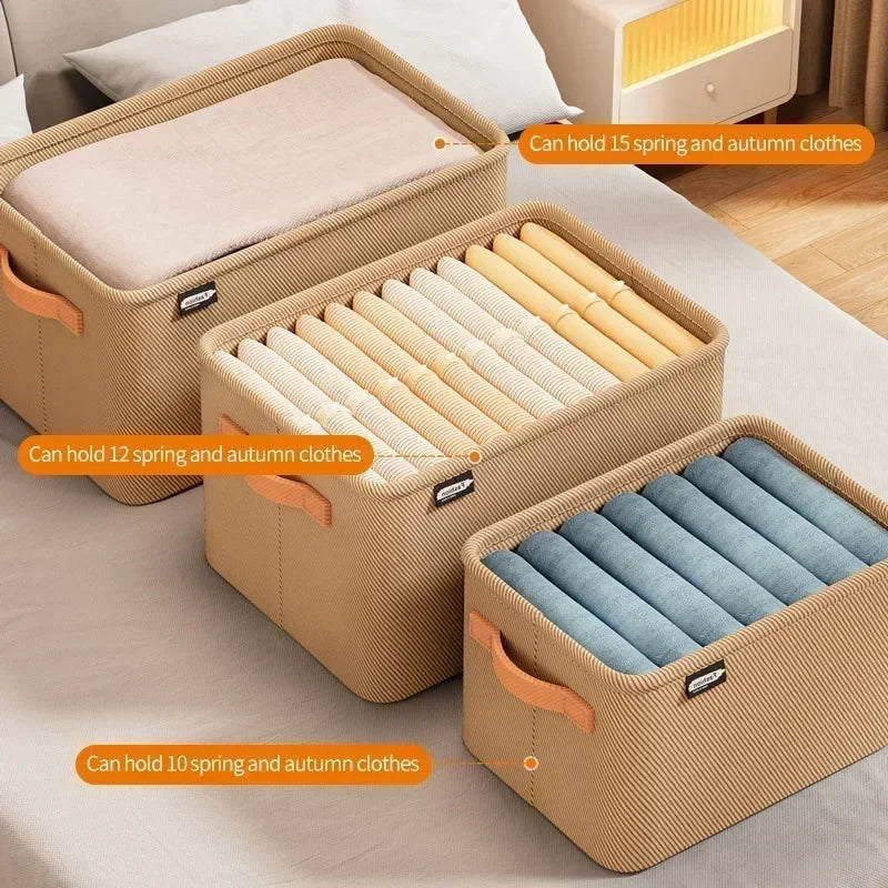 ççççThickened Clothes Organizer Box – Wardrobe & Drawer Storage