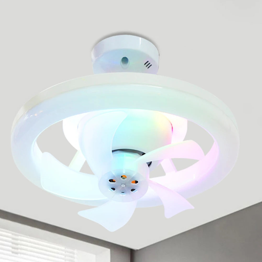 LED E27 Ceiling Fan with Light