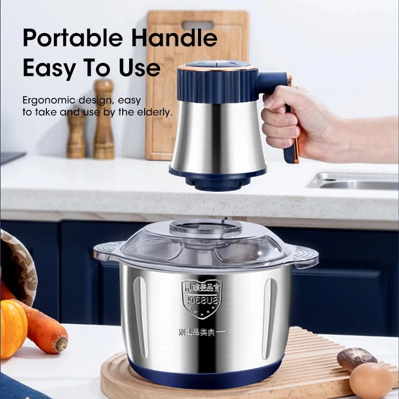 5L Electric Meat Grinder & Food Processor