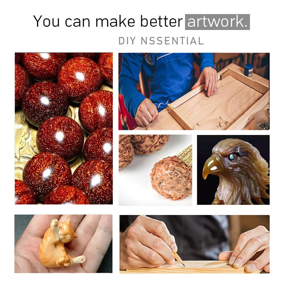 SHENHAOXU Mini Electric Engraving & Grinding Tool Set