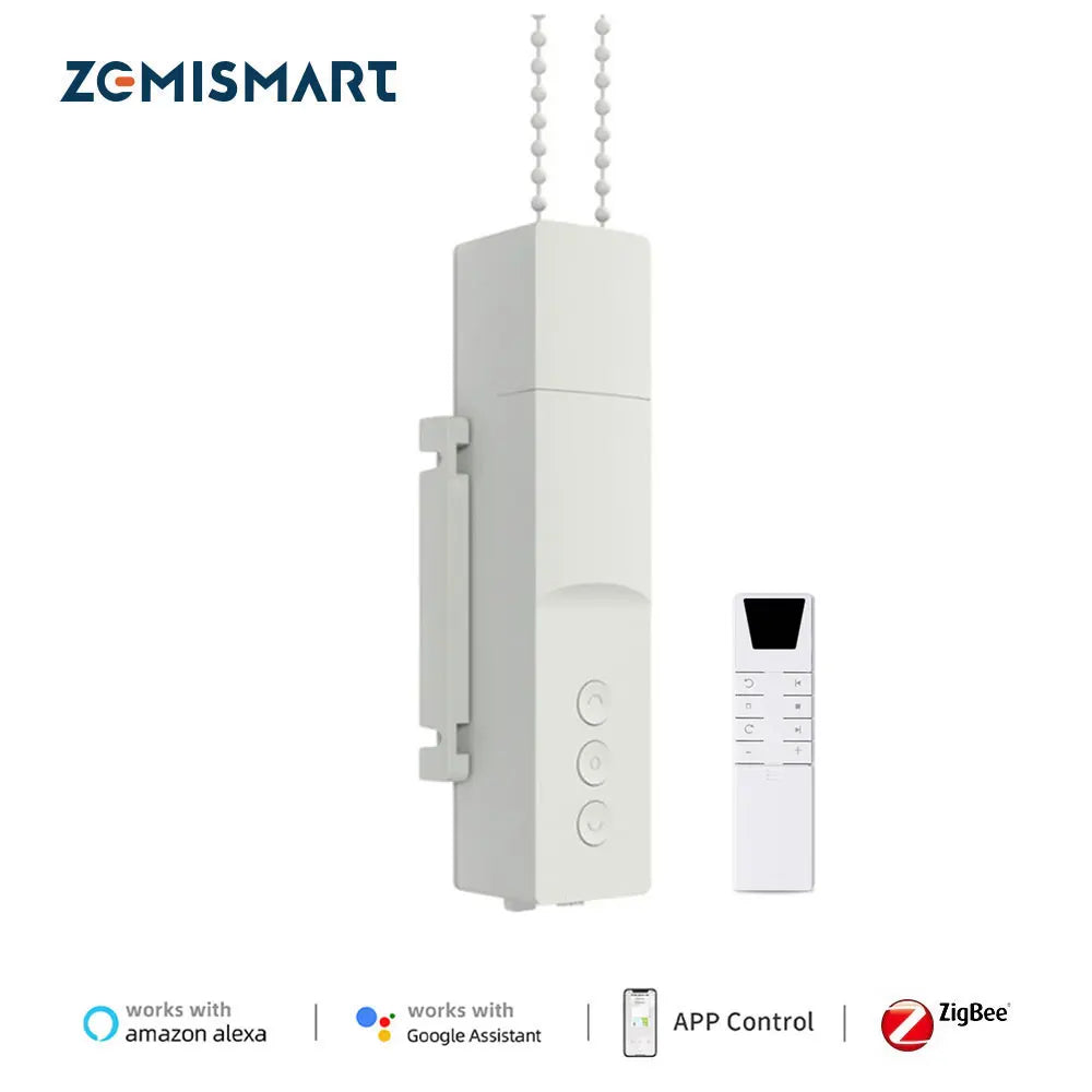 Zemismart Zigbee Smart Roller Shade Motor – Battery Powered